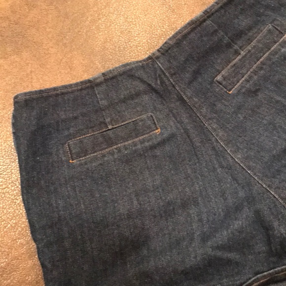 Betsey Johnson Denim High Waist Sailor Shorts - Picture 4 of 4